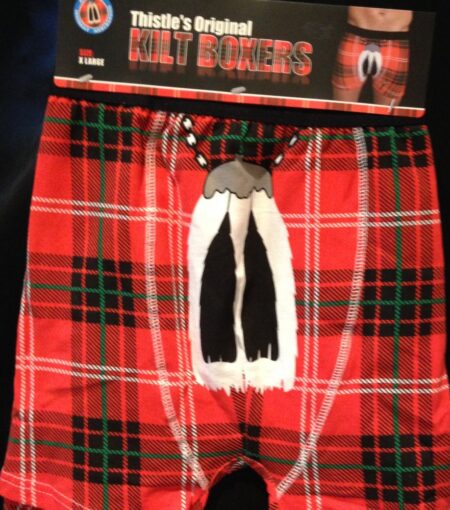 Adult Boxer Shorts Kilt