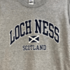 Adult T-Shirt Loch Ness Grey