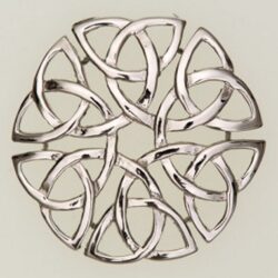 Art Pewter - Celtic Brooch Eternal Interlace  Narrow (code 160)