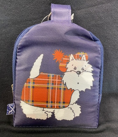 Bag - Folding Shopping Bag Westie and Scottie Dogs