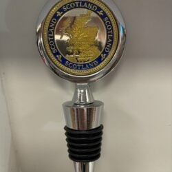 Bottle Stopper - Scotland Map