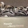 Burns Crystal Ornament - Glass Four Part Nessie The Loch Ness Monster