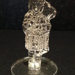 Burns-Crystal-Scottish-Piper Burns Crystal - Glass Scottish Piper