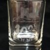 Burns Crystal - Dram/Shot Glass Loch Ness Monster
