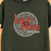 Adult T-Shirt Celtic Loch Ness Forest Green