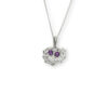 Thistle Collection - Thistle Silver Pendant Amethyst CP8