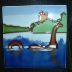 Coaster or Picture Tile Nessie