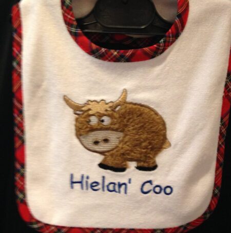 Baby Bib - Highland Cow