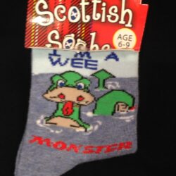 Socks Children's - I'm a Wee Monster Socks