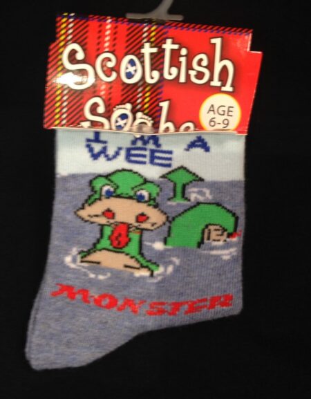 Socks Children's - I'm a Wee Monster Socks