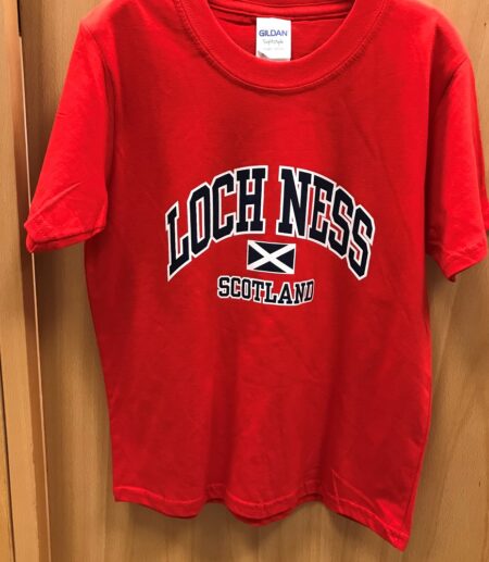 Child T-Shirt - Loch Ness Red
