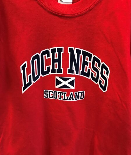 Child T-Shirt - Loch Ness Red