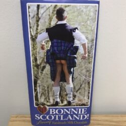 Chocolate Bar - Kilted Man Gusty Bonnie Scotland