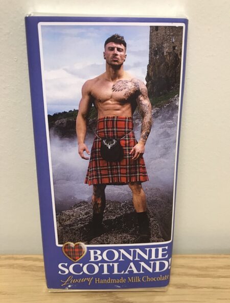 Chocolate Bar - Kilted Man Atmospheric Bonnie Scotland