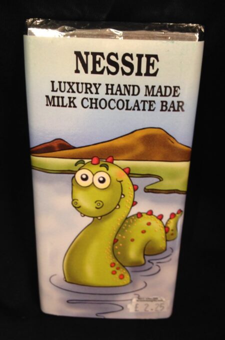 Chocolate Bar - Luxury Hand Made Milk Chocolate Nessie Bar