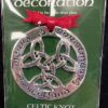 Christmas-Dec-Silver-plated-Celtic-Knot Christmas Decoration Silver Plated - Celtic Knot