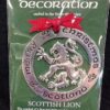 Christmas Decoration Silver Plated - Scottish Lion