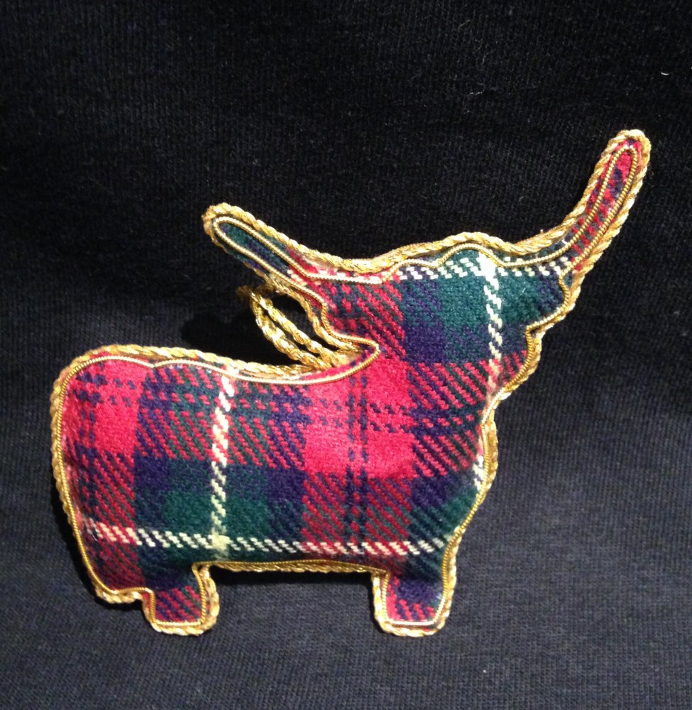 Christmas Tree Decoration - Highland Cow - Loch Ness Gifts