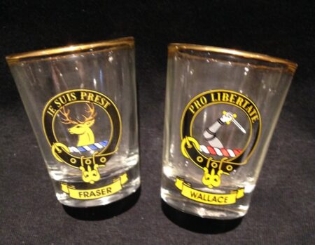 Shot Glass - Clan Crest Name