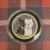 Coin - Gold and Silver Plated Scottish Piper