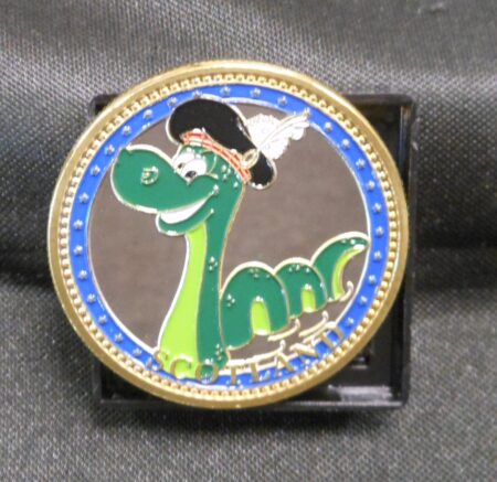 Coin - Gold and Silver Plated Loch Ness Monster