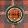 Coin - Gold and Silver Plated Tartan