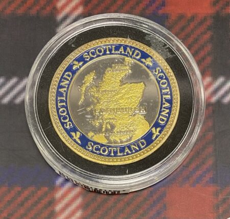 Coin - Gold and Silver Plated Loch Ness Monster
