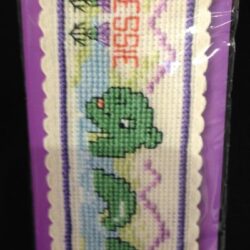 Cross Stitch - Bookmark Kit Loch Ness Monster