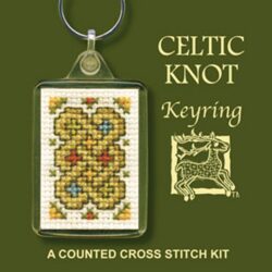 Cross Stitch - Keyring Celtic Knot