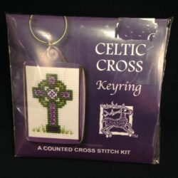 Cross Stitch - Keyring Celtic Cross