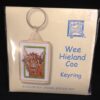 Cross Stitch - Keyring Highland Cow
