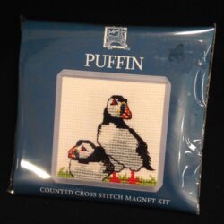 Cross Stitch - Magnet Kit Puffin