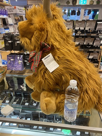 Soft Toy Highland Cow - Donald the Highland Cow