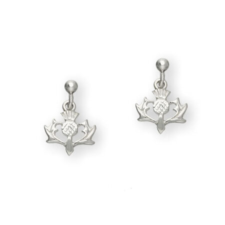 Thistle Collection - Thistle Silver Earrings E150