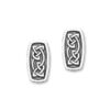 E-1786 Celtic Silver Earrings E1786