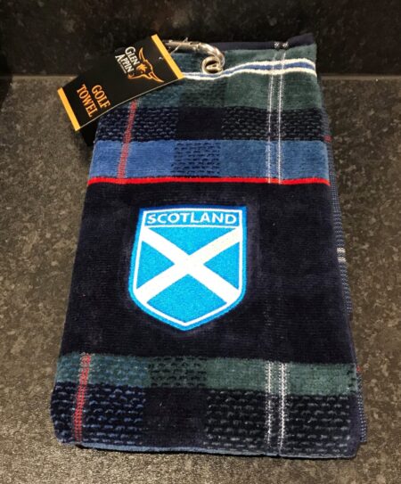 Golf -  Golf Hand Towel Tartan