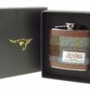 Harris Tweed Hip Flask - COL15