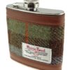 Harris Tweed Hip Flask - COL15