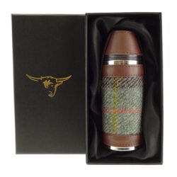 Harris Tweed Hunting Flask - COL15