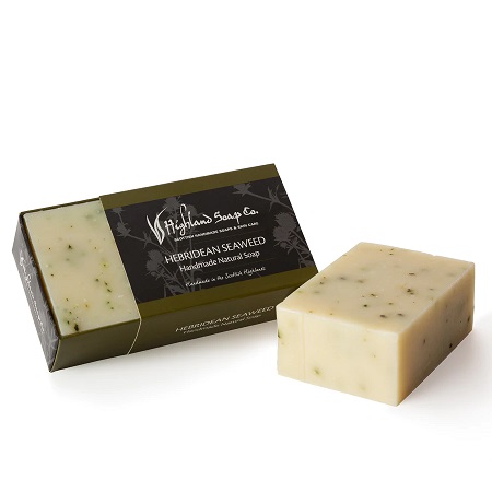 Highland Soap Co. Handmade Natural Soap Hebridean Seaweed 190g