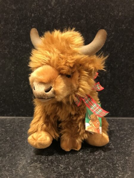 Soft Toy Highland Cow - Highland Cow Honey