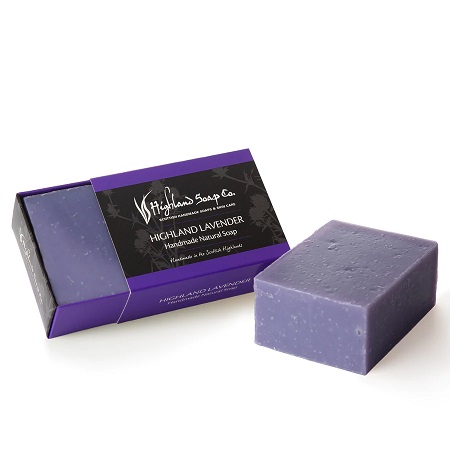 Highland Soap Co. Handmade Natural Soap Highland Lavender 190g
