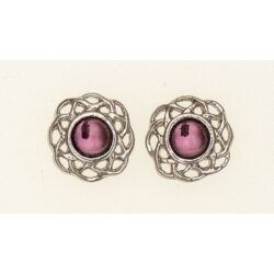 Art Pewter - Birth Stone Earrings