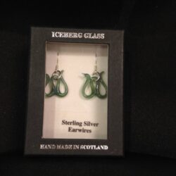 Iceberg Glass - Nessie Sterling Silver Earrings