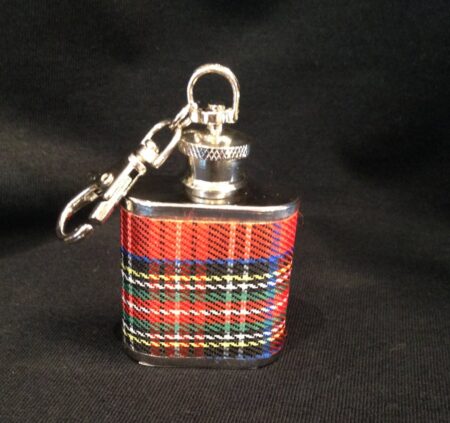 Keyring - Flask Tartan 1oz