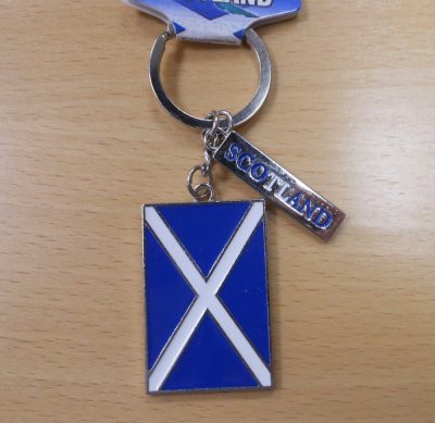Keyring - Saltire and Scotland