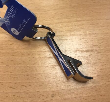 Keyring - Saltire Bottle Opener