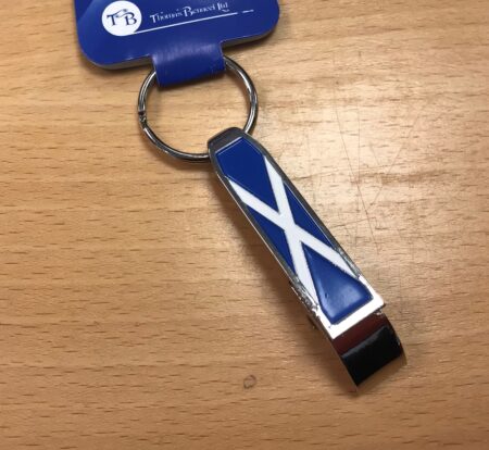 Keyring - Saltire Bottle Opener