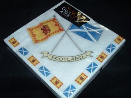 Napkins - Scotland Flags