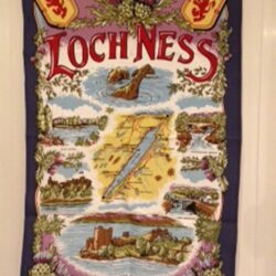 Kitchen-Tea-Towel-Loch-Ness-Blue Kitchen - Tea Towel Loch Ness Blue